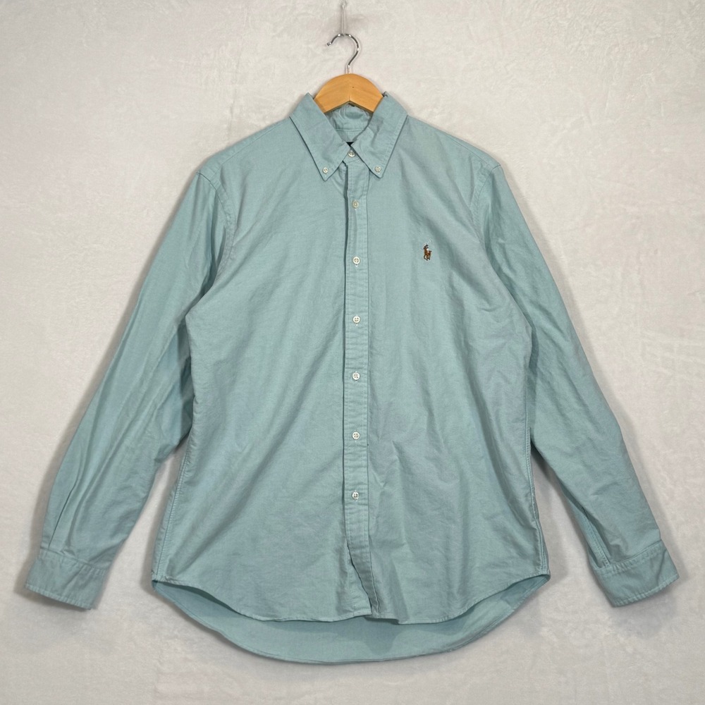 Ralph Lauren Light Blue Oxford Button Down Shirt Large